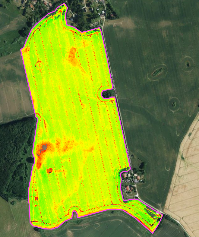 Feld Analyse Auswertung index